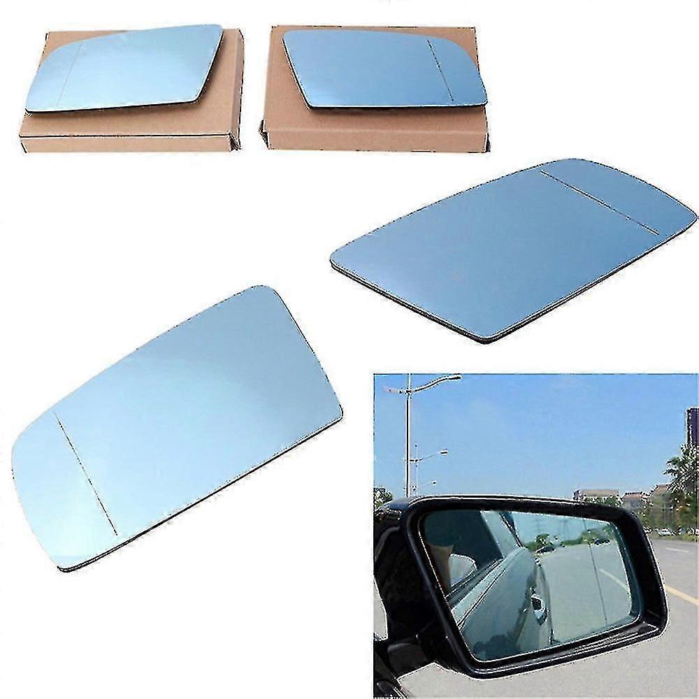 Driver Left Right Side Mirror Glass For Bmw E60 E61 E63 E64 525i 530i 535i Heated
