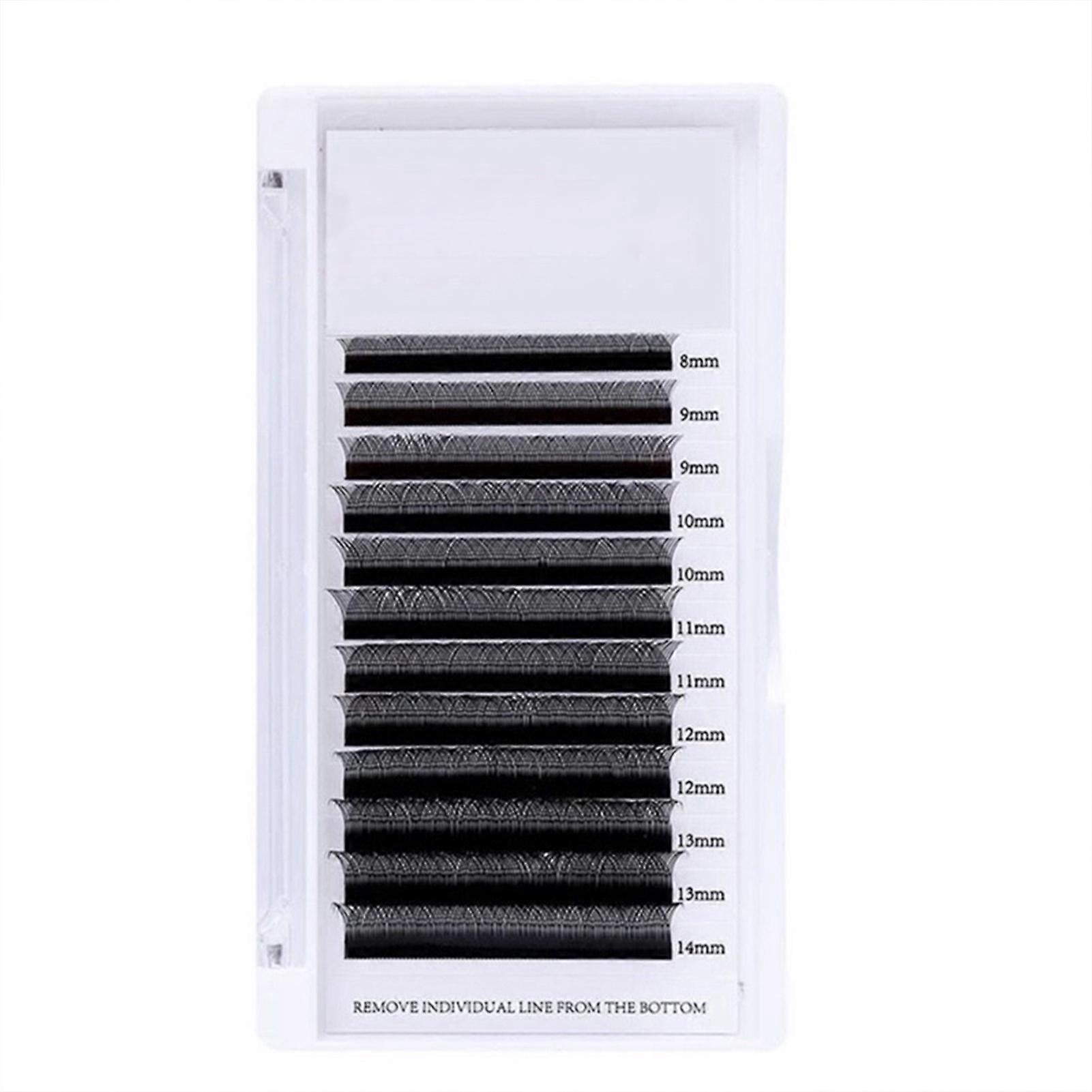 Y Shape Grafted Eyelashes Self Adhesive Fluffy Wispy No Irritation Lashes