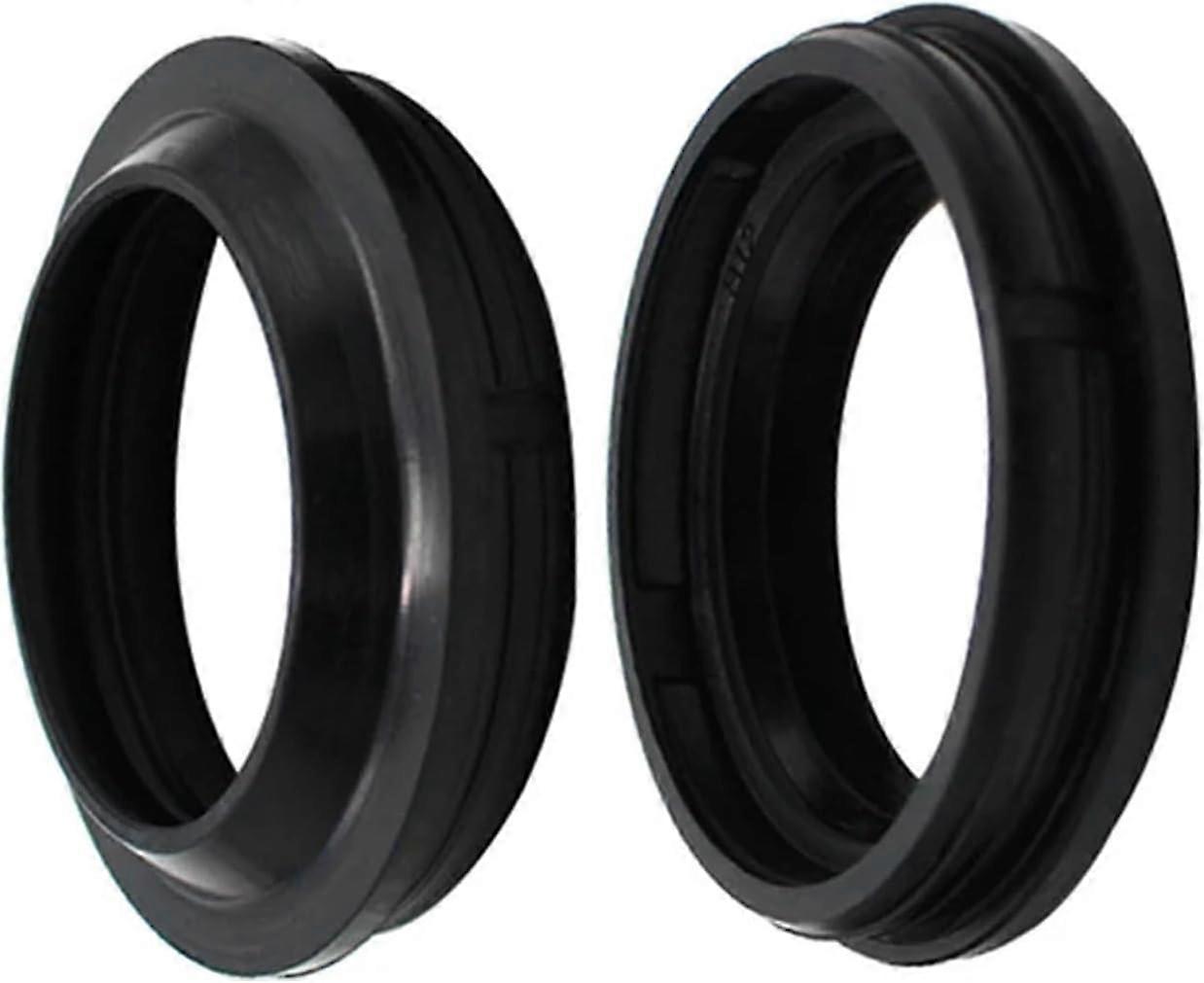 27 * 39 Motorcycle Part Front Fork Damper Oil Seal and Dust Seal Compatible with YZ80 RT100 MX100 DT100 YSR50 RX50 LT3 LT2 LS2