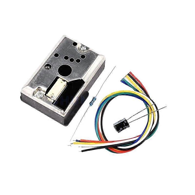 Gp2Y1014Au Compact Optical Dust Sensor for Smoke and Particle Detection with Cable, 2024 Model, Compatible Accessories