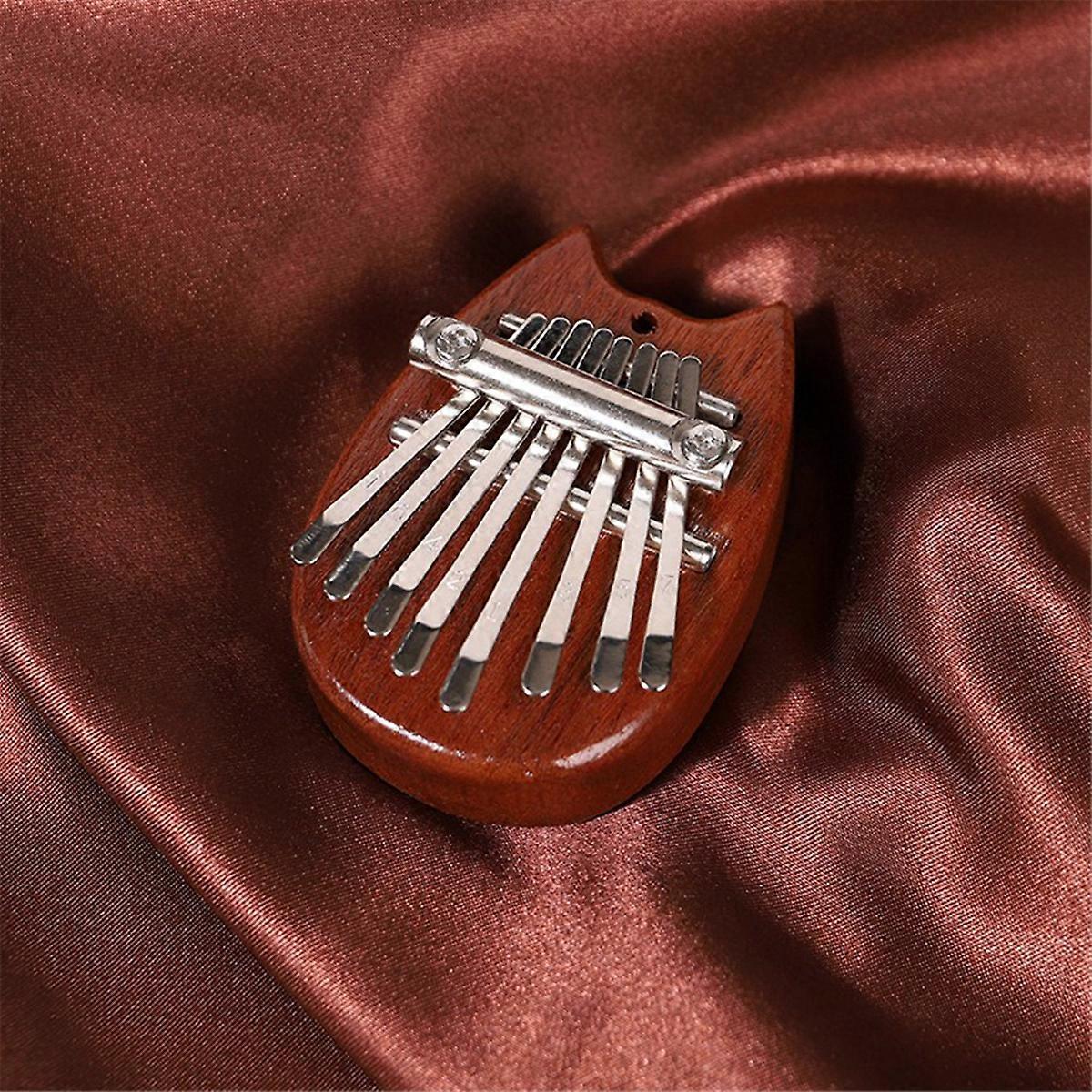 Kalimba 8 Key Exquisite Finger Thumb Piano,for Beginners Pentagram
