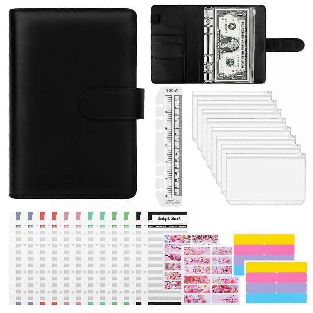 Budget Planner, A6 Budget Binder with Cash Zippered Envelope