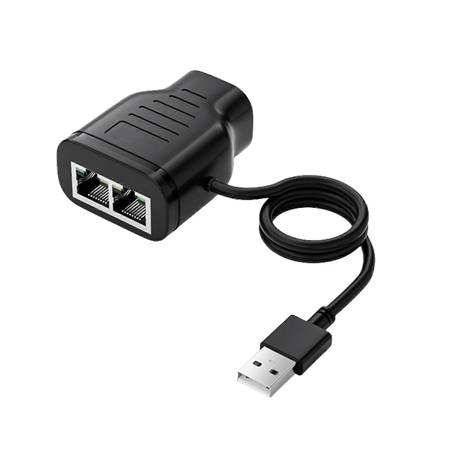 Network 1 In 2 Sharer RJ45 1 To 2 Network Splitter Adaptor