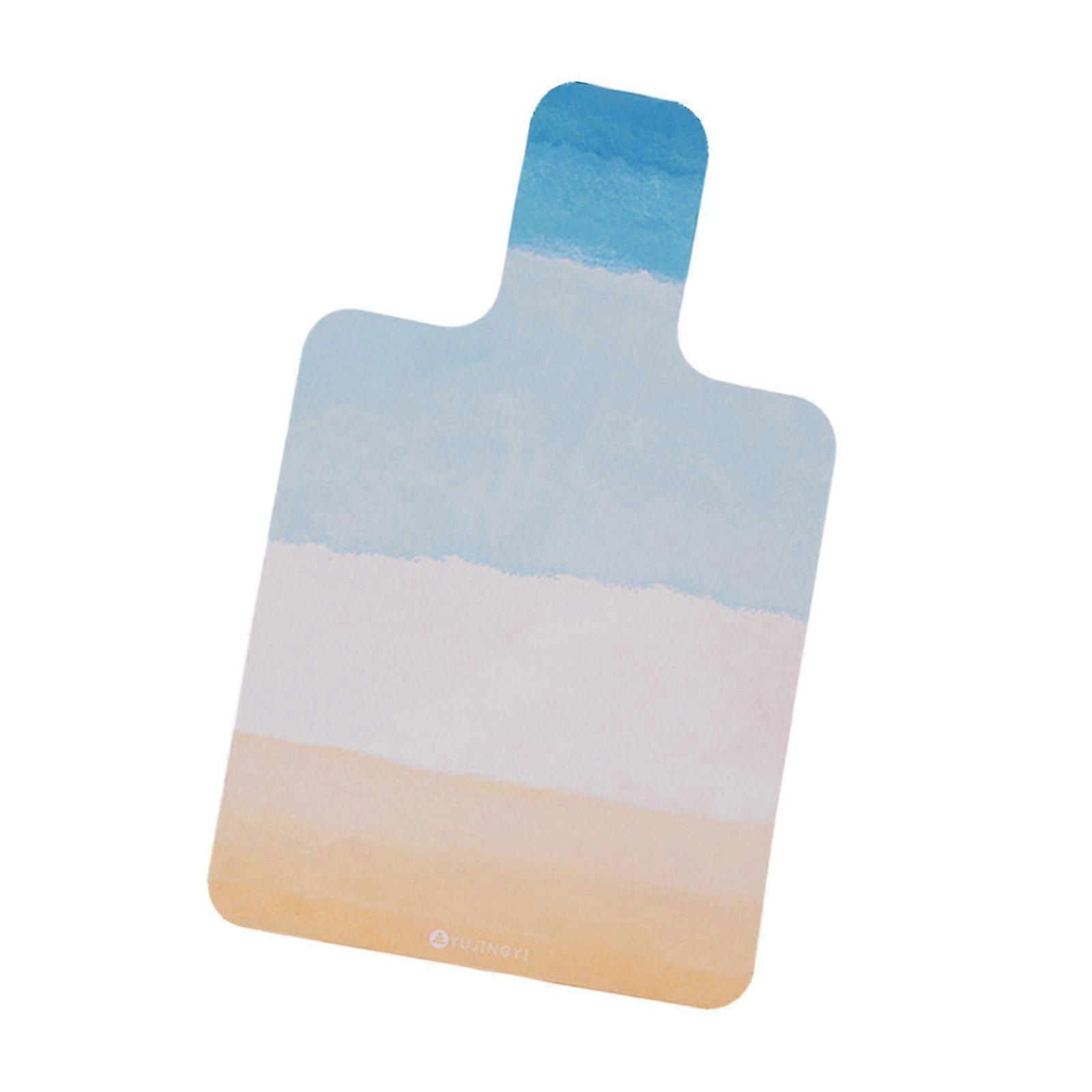 Pilates Mat for Reformer Cover Sweat Absorbing Towel 38 x 22 in Portable-color: Blue