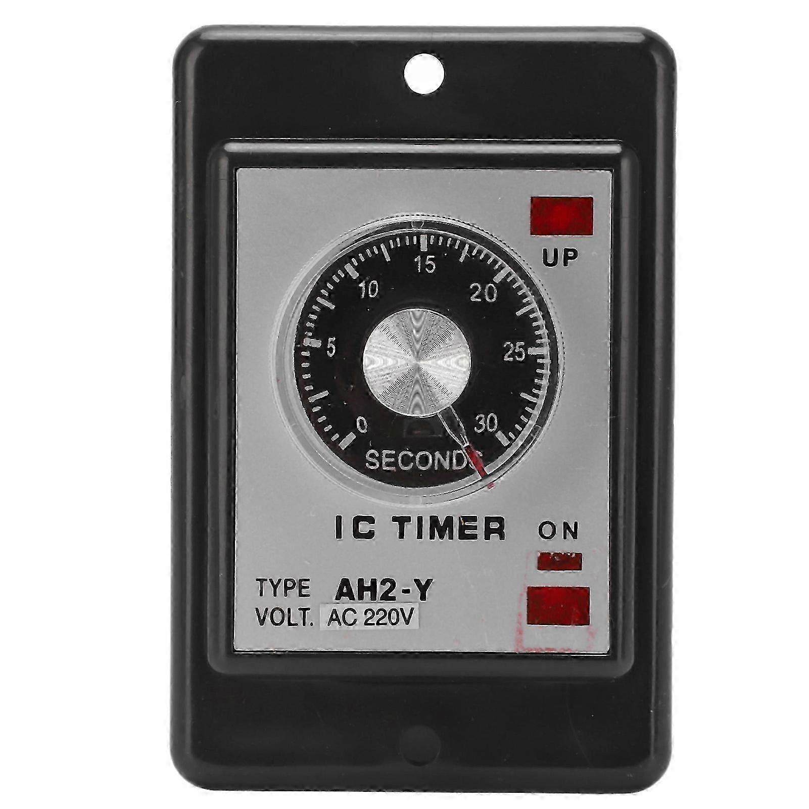 AH2Y 30S Time Relay 8 Pin Mini Pointer Time Controller for Automation Equipment CNC Lathe Machine220VAC