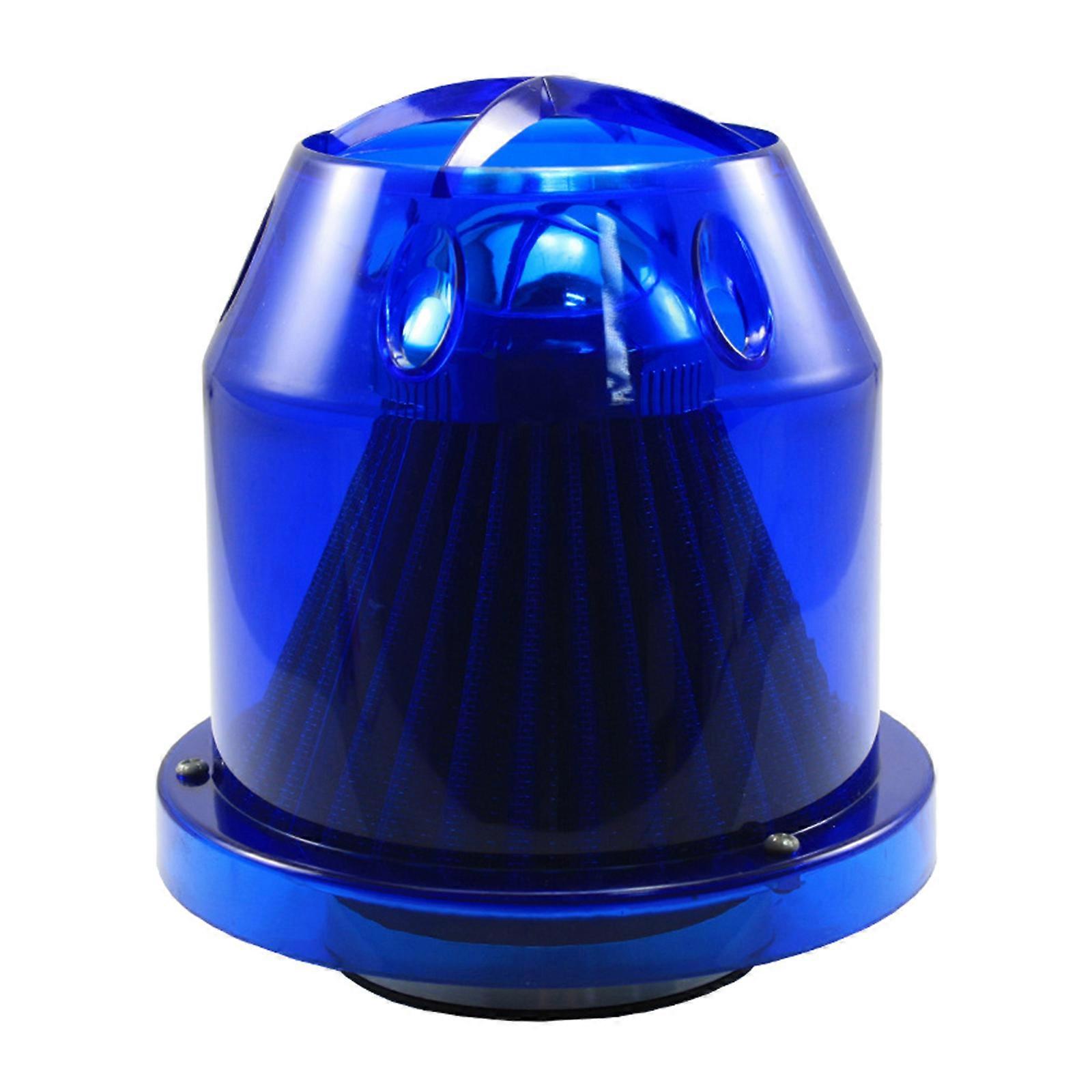 Air Filter Mushroom Head Intake Filter High Flow Air Filter Modification Accessory Air Filter Inlet System Cleaner  Blue