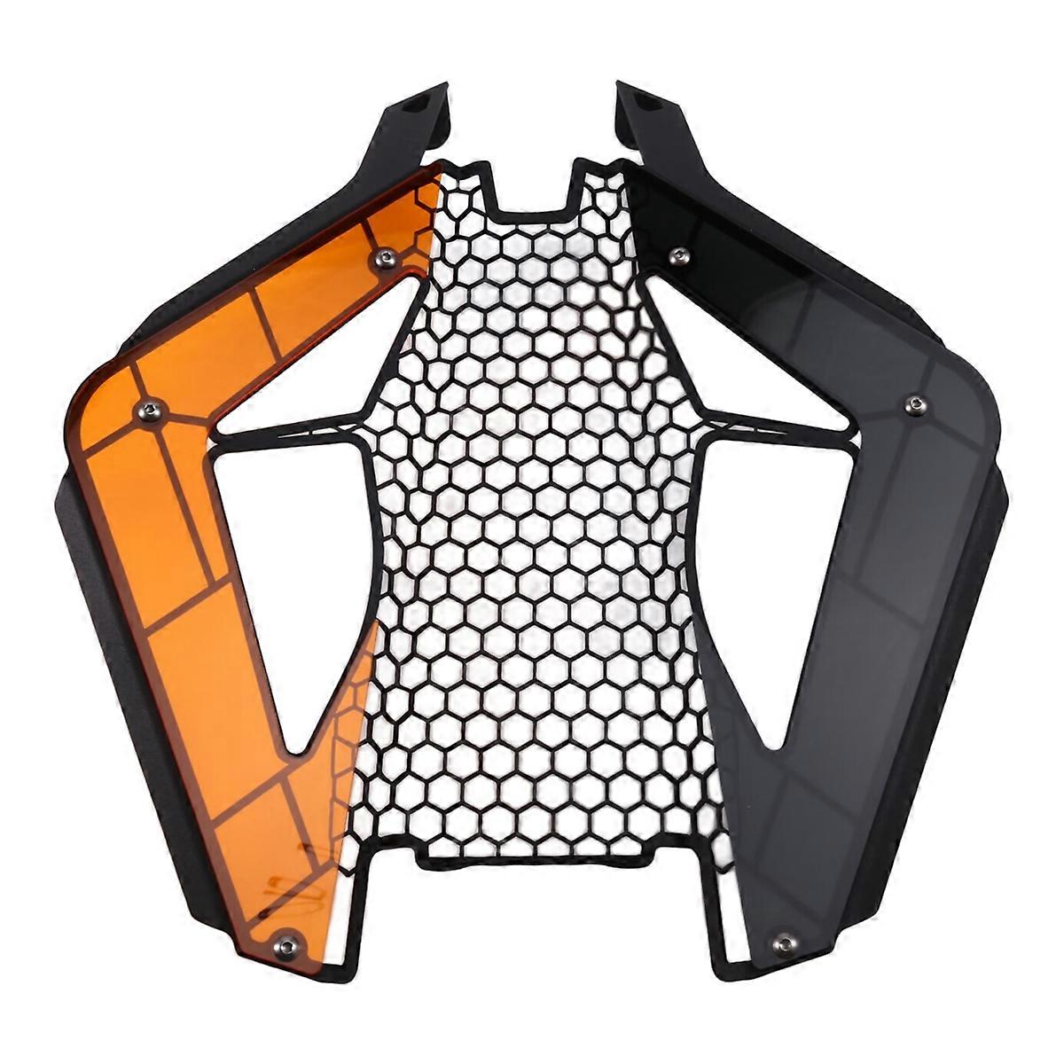 Motorcycle Headlight Protector Grille Guard Cover for 1390 Super R SuperDuke 1390 R 2024-2025 Black