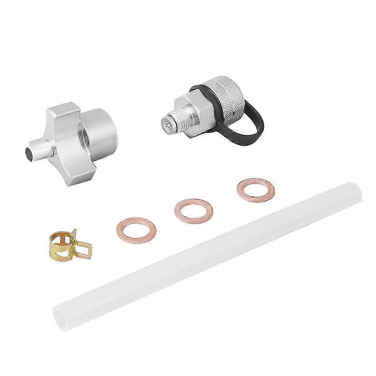 Aluminum Alloy Quick Twist Oil Drain Valve for M12x1.5 Car Engine with Hex Wrench