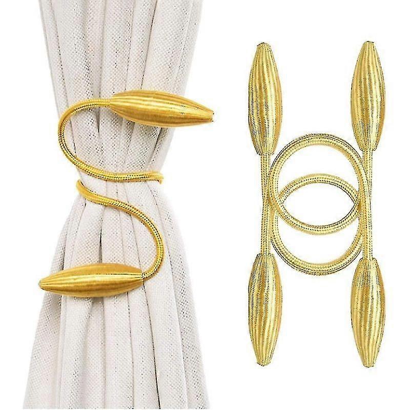 2pcs Creative Curtain Tieback Twist Tie Backs Decorative Holder