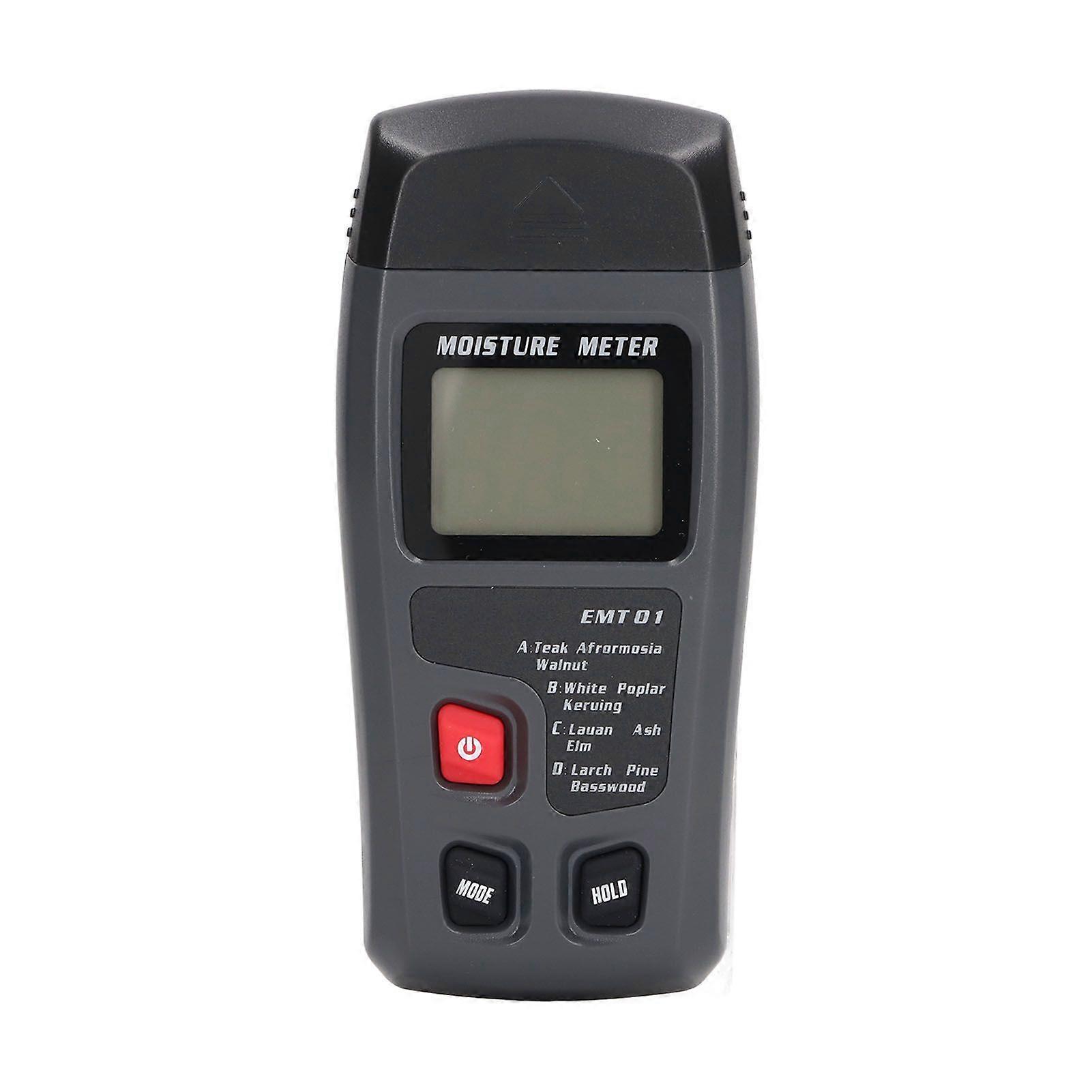 2025 Latest Model Digital Wood Moisture Tester Meter LCD Display Water