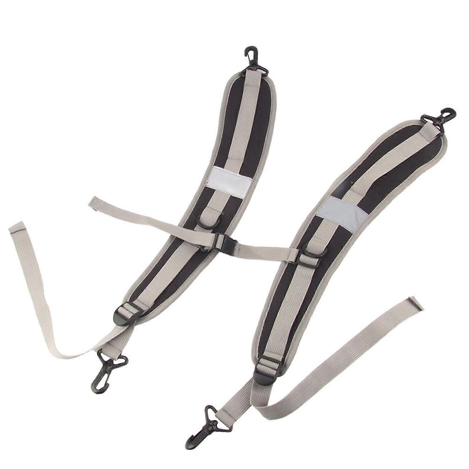 Backpack Bag Strap Backpack Adjustable Bag Strap Replacement with Adjustable Belt for Shoulder Waterproof Shoulder Strap  Black