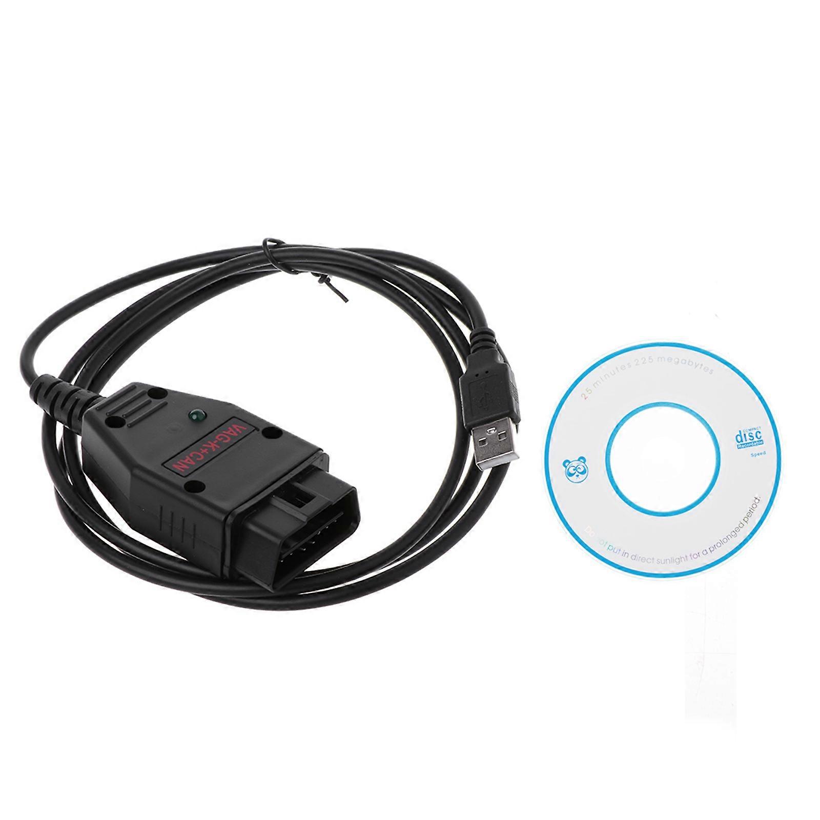 VAG-K+CAN Commander 1.4 OBD2 Diagnostic Scanner Tool COM Cable