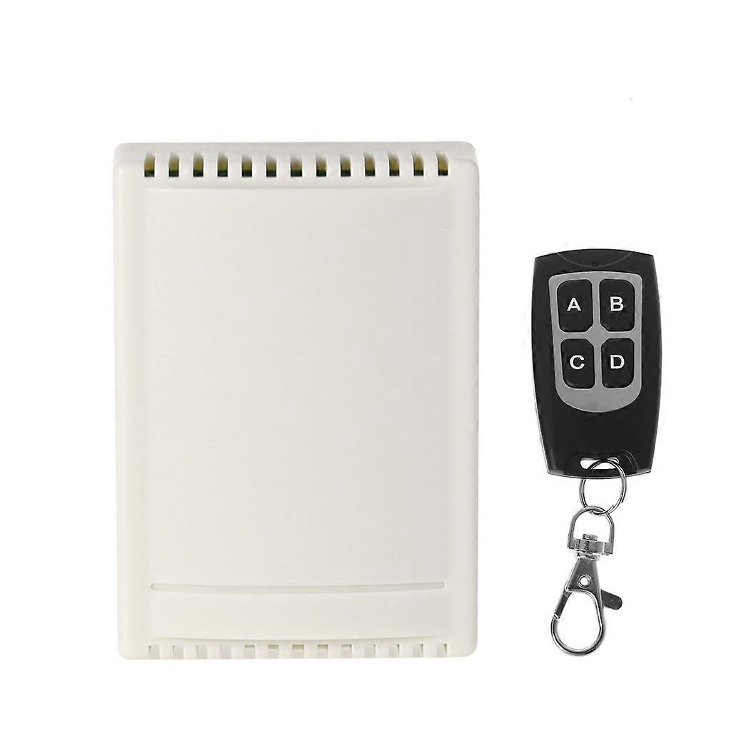 Door Gate Car DIY 433Mhz for DC 12V 4CH Relay Wireless Remote Control Transmitter Switch Receiver Module RF Transmitter Black