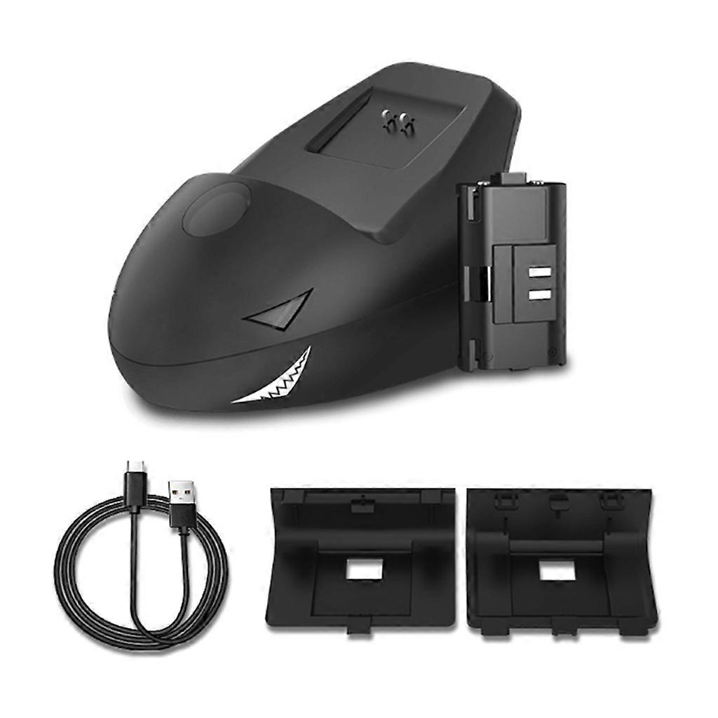 Game Console Stand Base Holder Gaming Controller Support Bracket with Charging Cable for XB Series S/X Console Accessory Multicolor