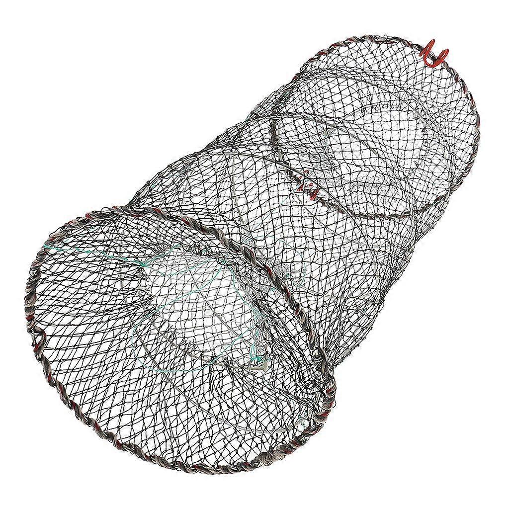 Folding Fish Crawdad Shrimp Fishing Bait Trap Cast Dip Net Cage