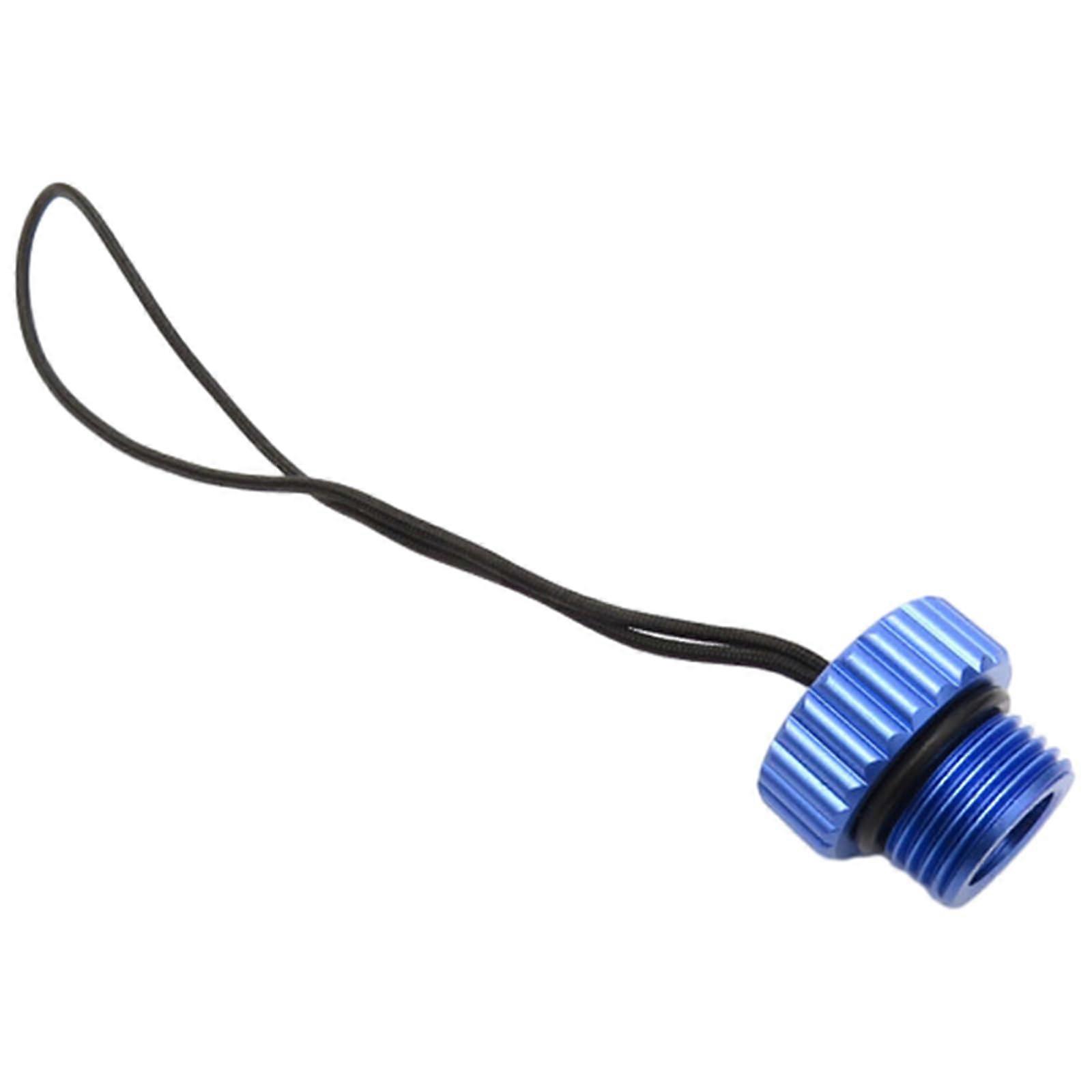 Staubsteckerkappe dust plug cap Schutzabdeckung protective cover Blue