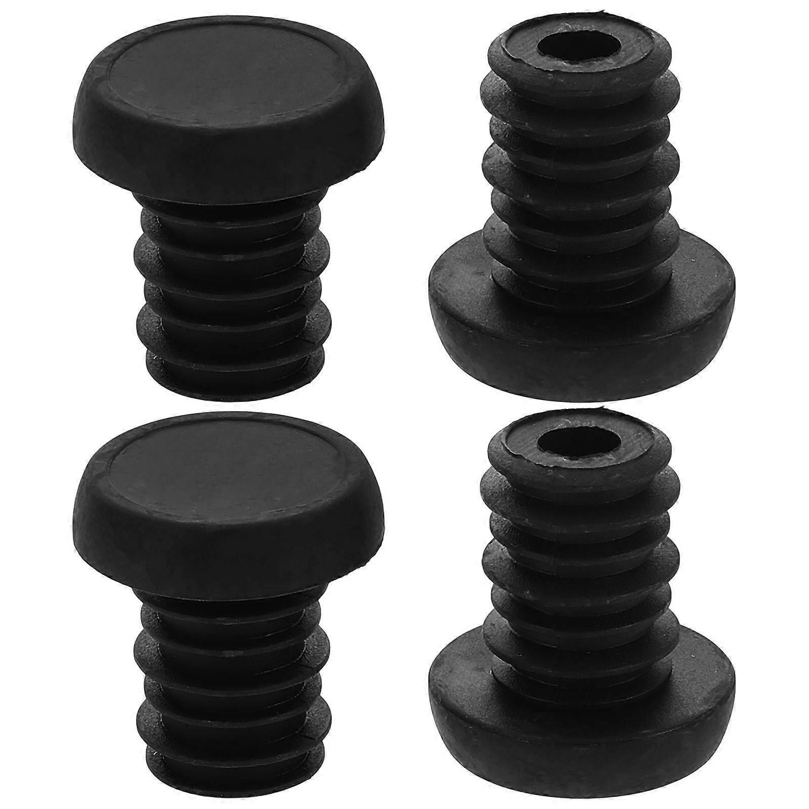 It looks like you've provided a product title or listing description for **bicycle handlebar end caps**. These are the protective caps that go on the