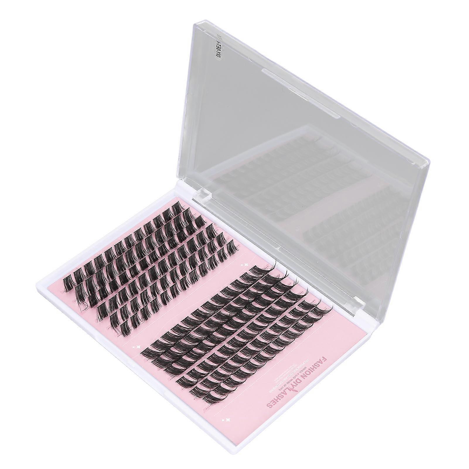 Individual Lashes Cluster Segmented Fluffy Professional DIY Wispy Lashes Cluster for Makeup 036 144 Cluster