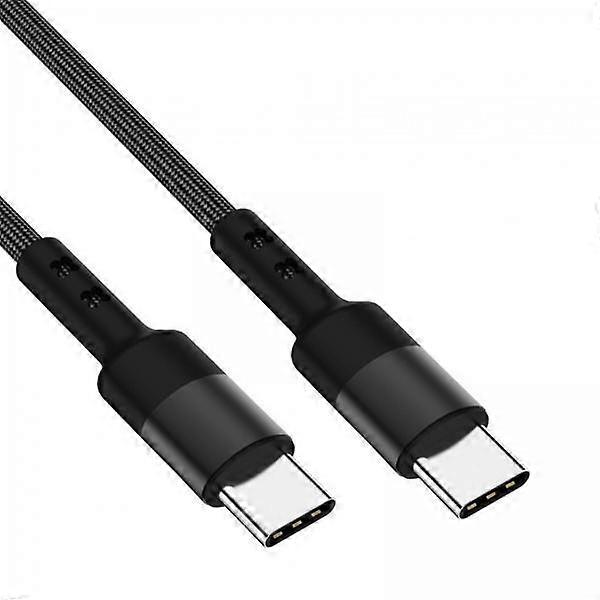 2-4pack USB C to USB c data Cable 3.8mm Od Durable for Computer Smartphones