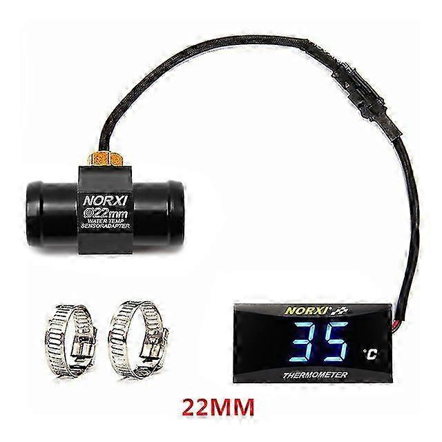 Motorcycle Water Temperature Mini Meter Suitable for XMAX250 300 NMAX CB 400 CB500X Sensor Thermometer Temp Gauges for Scooter Racing Enthus