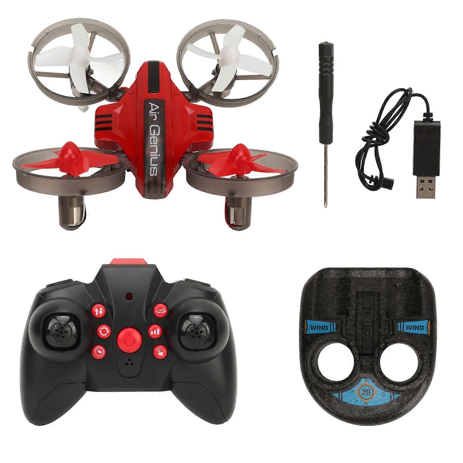 Mini Drone Remote Control Aircraft Three-in-One Water Land Air Toy Electric Flying Device Lightweight Design Durable Plastic Rechargeable Battery Comp