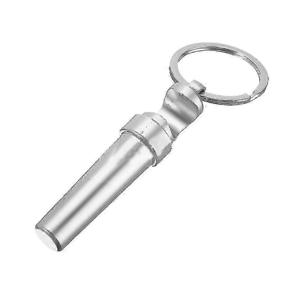 Tragbare 3-in-1-Multifunktions-Miniflasche aus Zinklegierung für den Außenbereich