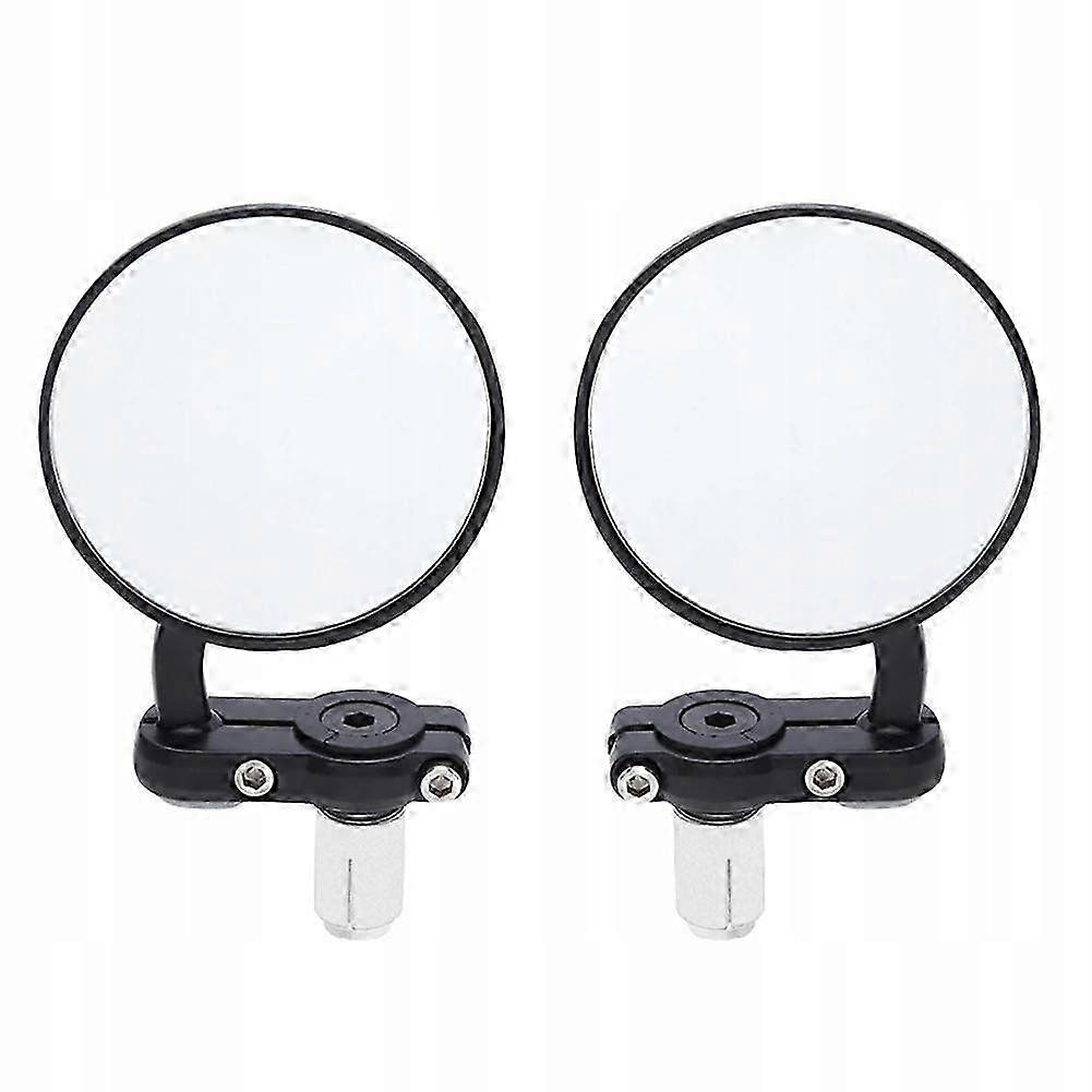 Lower Position Steering Wheel Round Mirror for Car Blind Spot and 360 View Enhancement