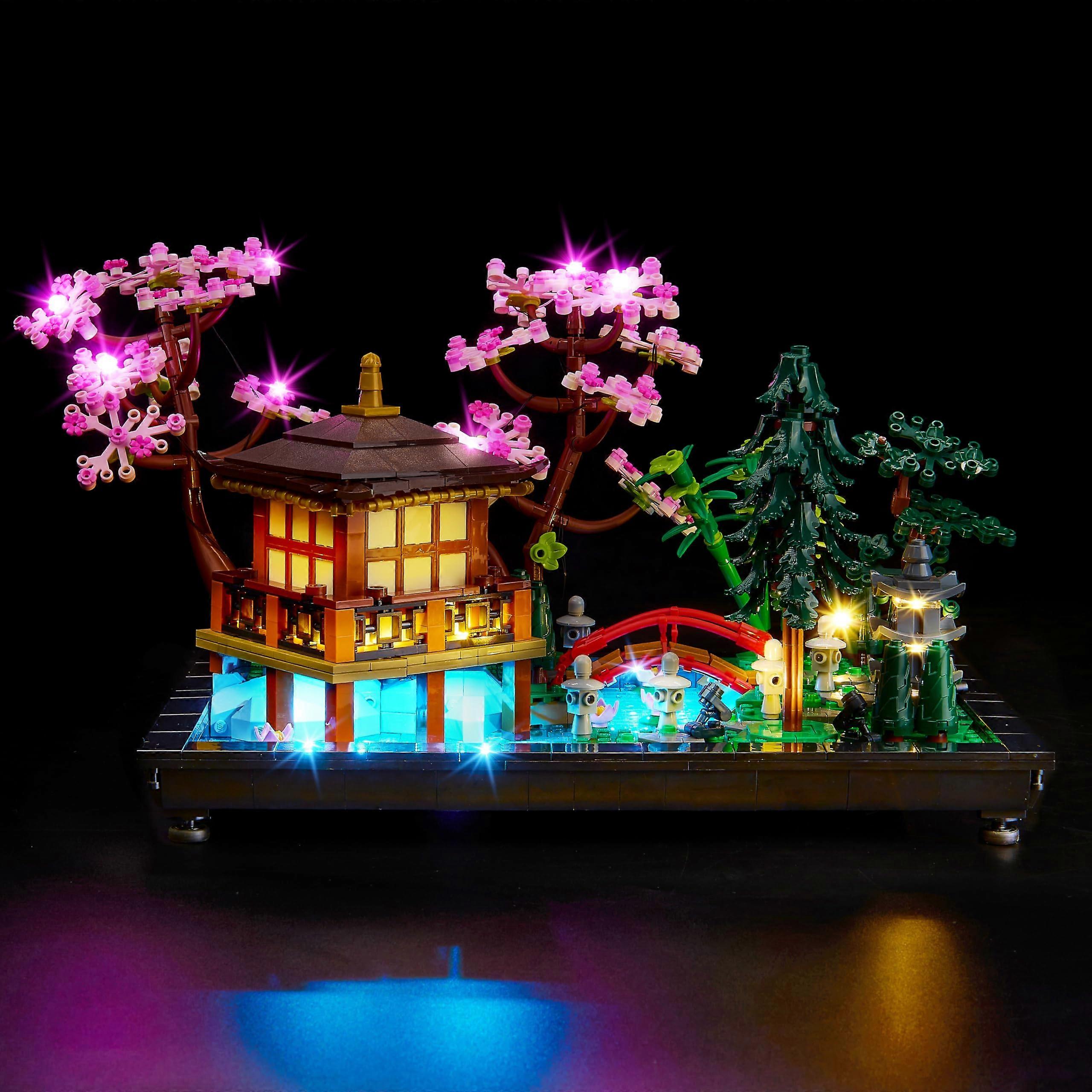 LED Lighting Kit for Lego Icons Tranquil Garden 10315 Set (No Model)