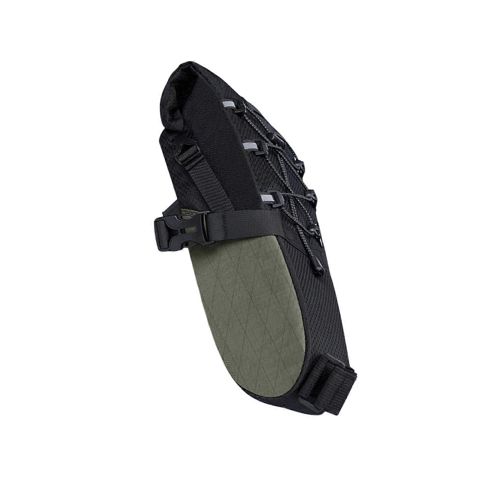 Large bicycle pannier bag for bike rear seats, bag, trunk, bicycle rack under the seat, bicycle seats green