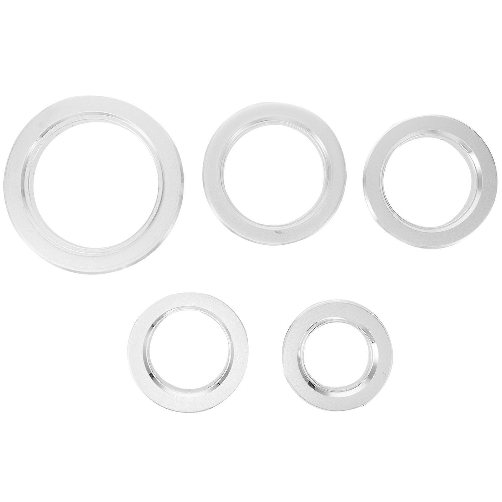 5pcs Bird House Hole Guards Bite Ring Protectors for Bird Breeding Boxes, Durable Metal, Easy Assembly