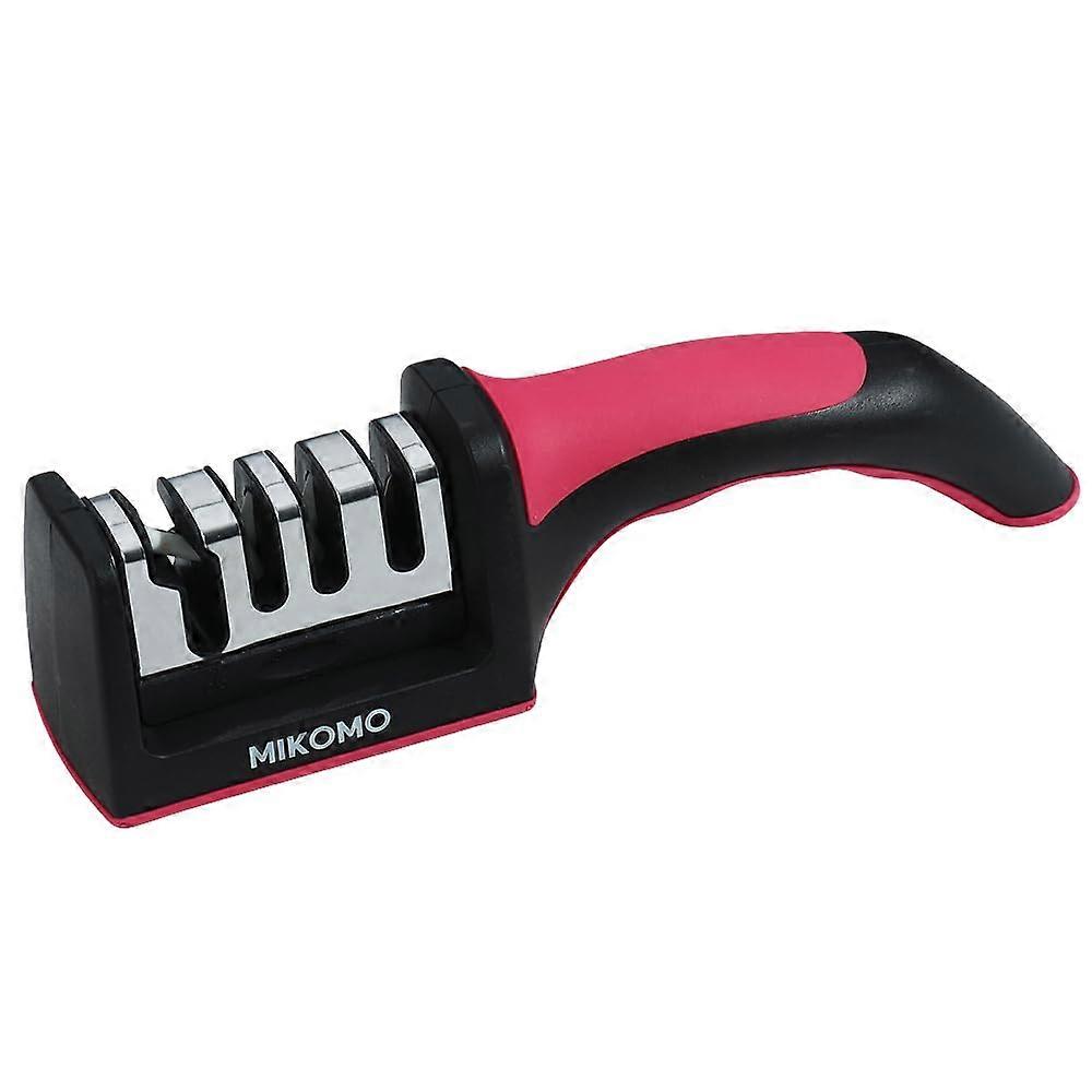 Professional Knife Sharpener For Kitchen And Outdoor, Knife And Scissors Sharpener, Ceramic And Diamond Abrasives