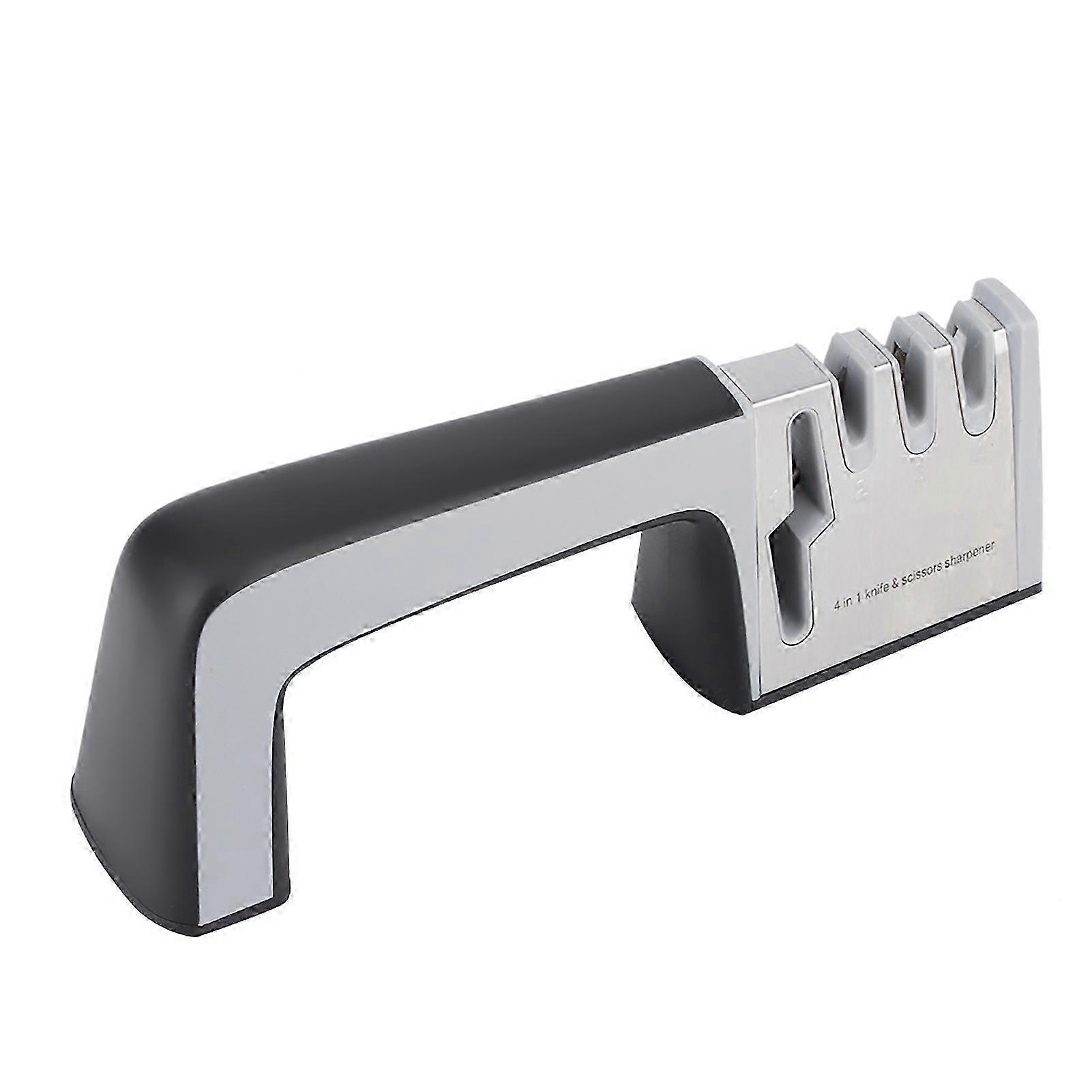 Multifunctional 4-Stage Knife Sharpener for Home Kitchen Quick Grinding Tool