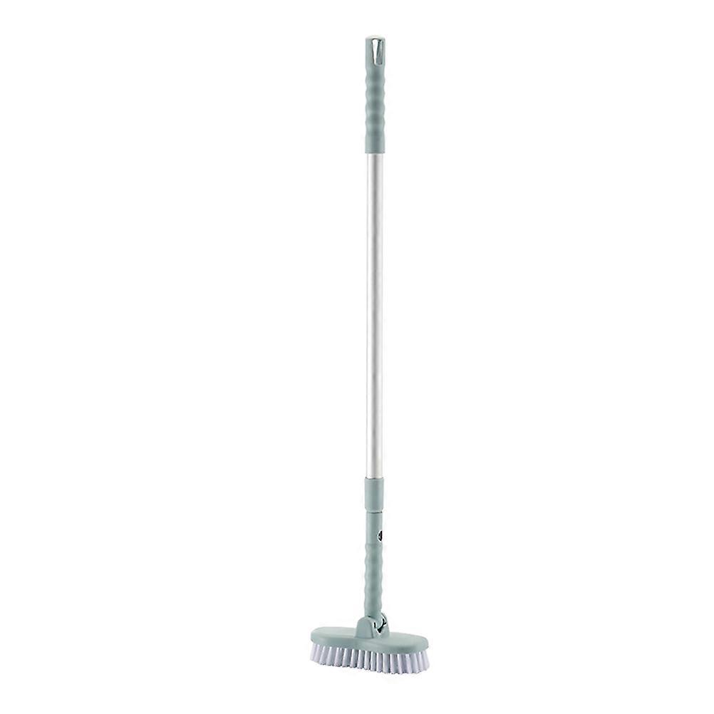 Long Handle Toilet Cleaning Brush with Durable Hard Bristles for Bathtub, Tile, and Grout Scrubbing – Compact Cleaning Accessory with Scalable Handle