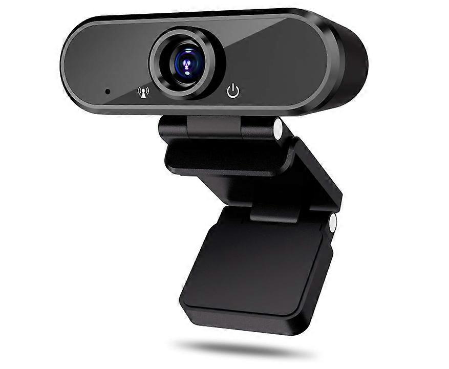 HD Webcam with Microphone,1080p Web Camera for Video Calling Conferencing Recording, PC Laptop Desktop USB Webcams(Black)
