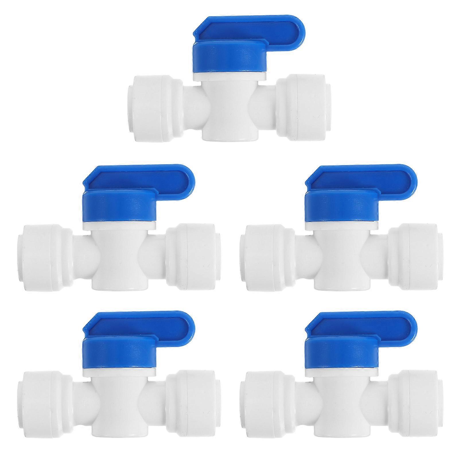 Push To Connect Fittings Water Purifier Hose Valve Diy Installation Business Owners 5Set