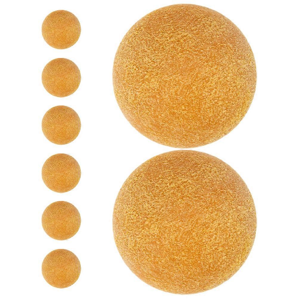 Mini Soccer Balls For Table Football Game Children Multiplayer Capability 3.60X3.60X3.60cm 8Pcs