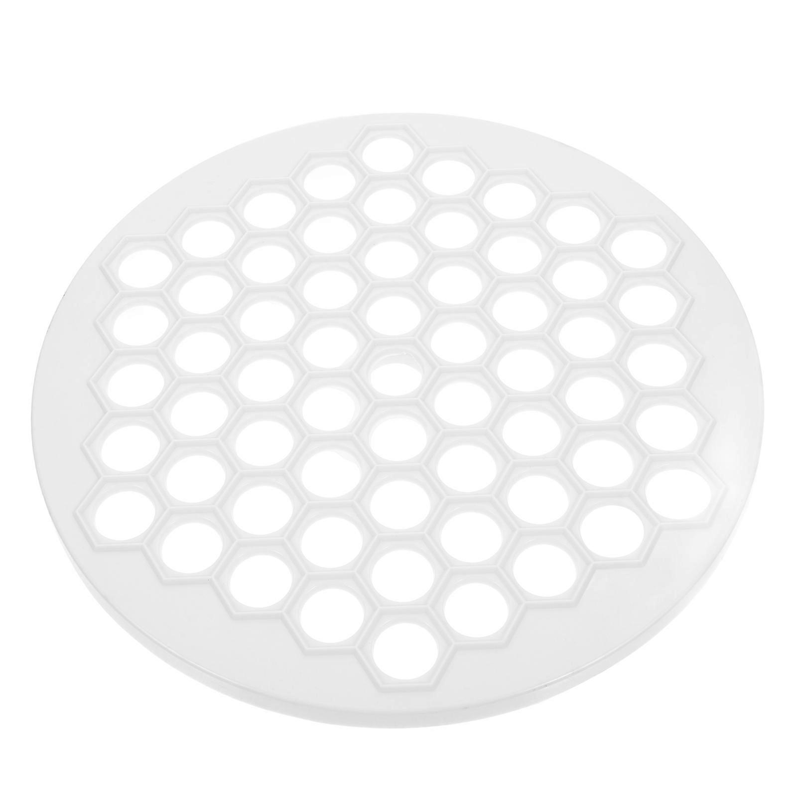 Ravioli Making Mould Plastic Kitchen Utensil Multi-hole .8X9.8X0.4in 1Pack