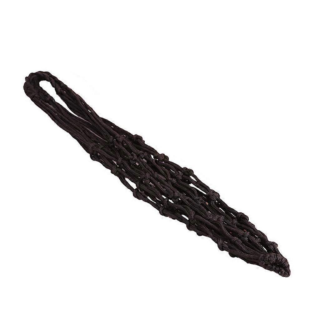 Ball Bags For Basketball Soccer Storage Carry Mesh Net Outdoor Activities Black 1Set