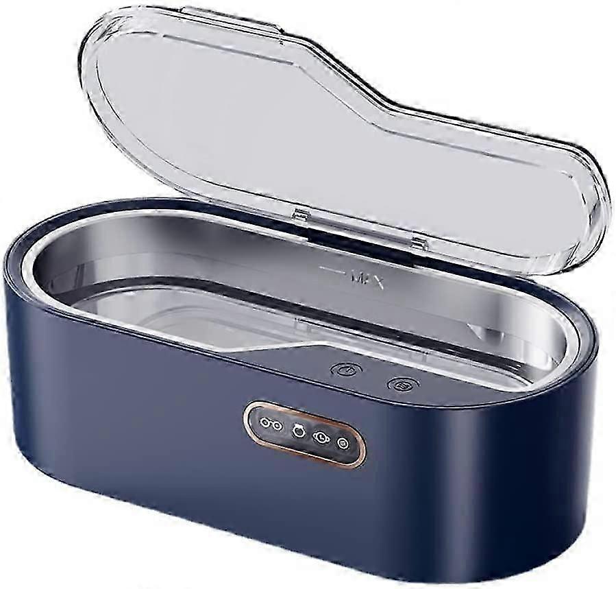 Ultrasonic Cleaning Box, Glasses Cleaning Cleaner Universal Cleaning Box Small Objects Portable
