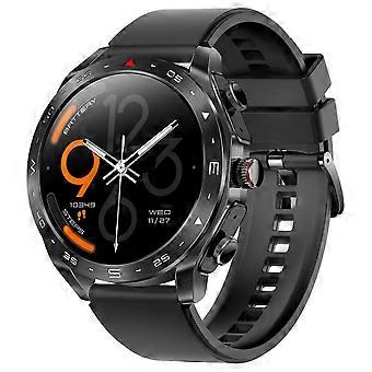 T95 2-en-1 1,52 pouce IPS Écran Montre intelligente Étanche compatible Bluetooth Appel TWS Écouteurs - Bla