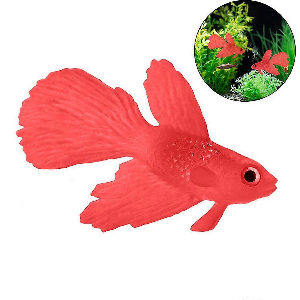 Artificial Silicone Fish - Realistic, Floating, for Aquarium Decoration