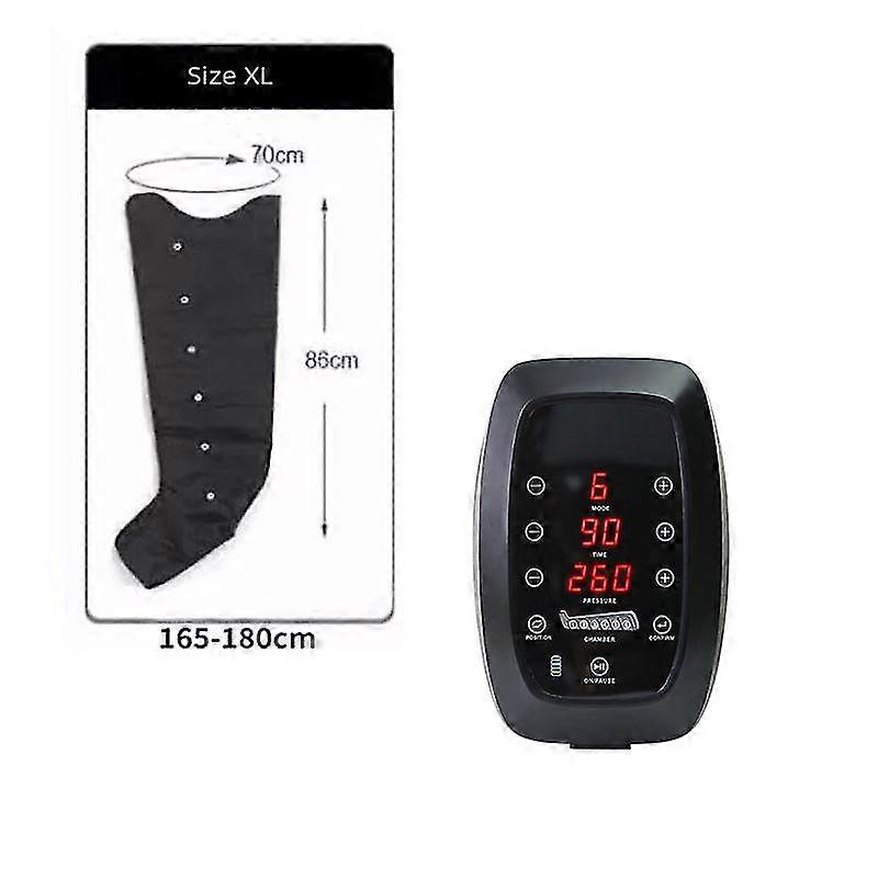 6 Cavity Air Compression Massager for Leg and Foot Circulation, Promoting Relaxation and Recovery