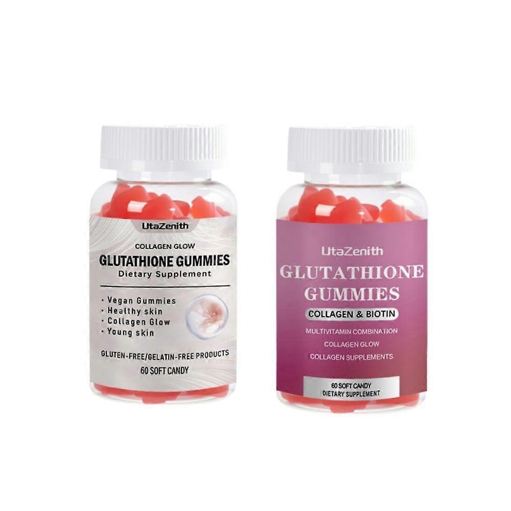 L, Glutathione (containing vitamin C and vitamin B12), daily supplement, combination pack