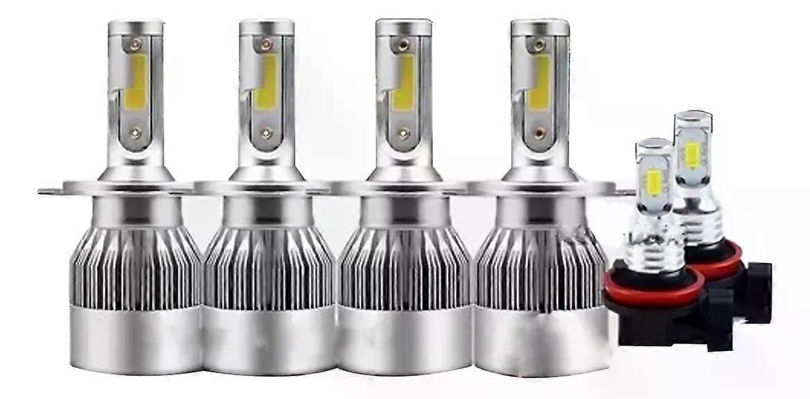 Kit De Focos Led Para Renault Captur 2018 2019 9003/h4 H11