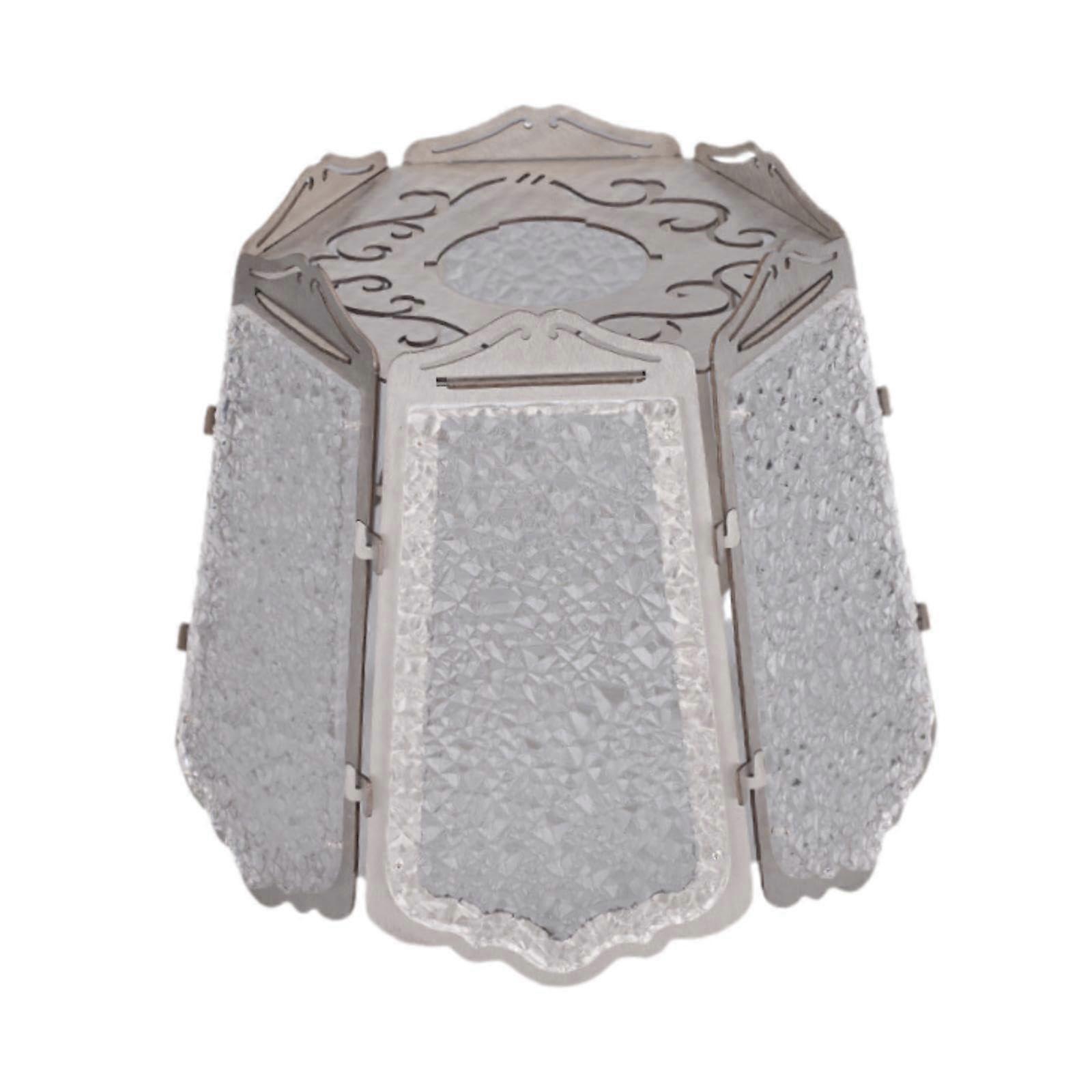 Lampshade Cover for Camping Lamp - Lightweight Silver Replacement Lampshade for Camping Lanterns, Portable Design