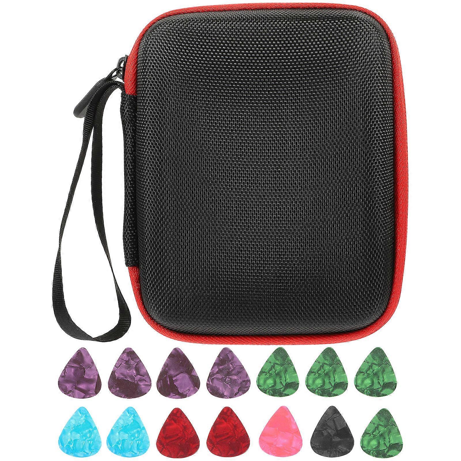 Plectrums Bag Assorted Color Easy To Hold For Beginners Practice 1 Set