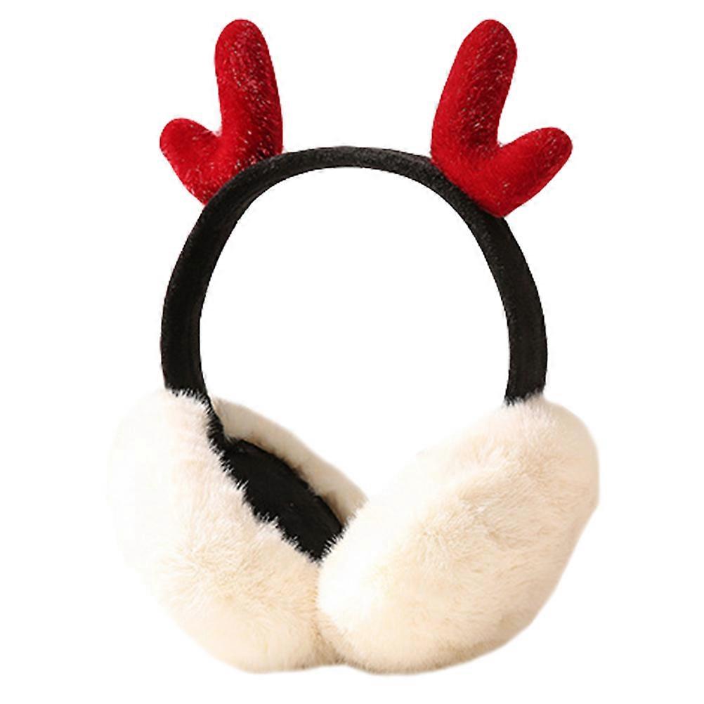 Here's a refined and engaging product description for your **1pc Plush Antlers Earmuffs**:
### π¦ **1pc Plush Antlers Earmuffs for Women β Warm &