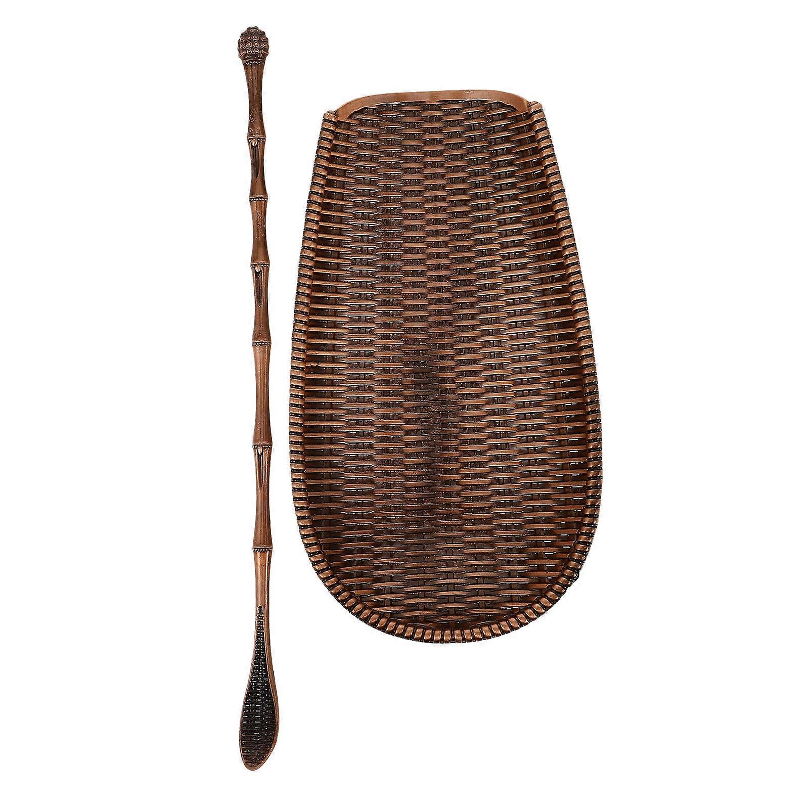 Spice Tea Scoop Bamboo Material Easy To Clean Tea Lovers 1Set
