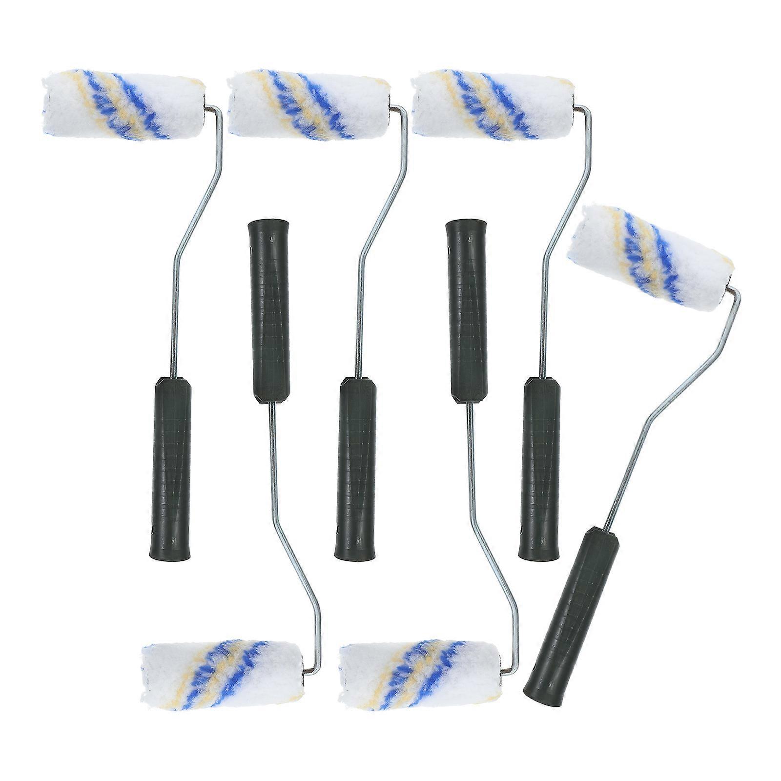Paint Roller Kit for Homeowners Mini Rollers for Renovation Projects Plastic 6Pcs