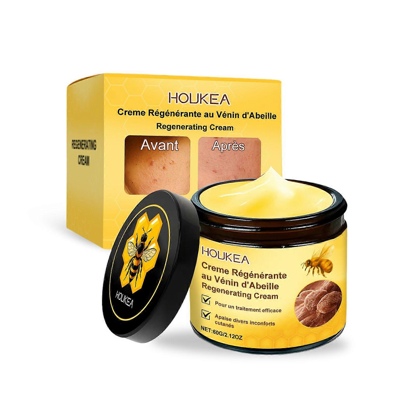 Bee Venom Wrinkle Firming Multi-Purpose Cream, Natural Formula Anti-Aging Serum Moisturizing & Lifting Suitable for All Skin Types